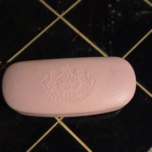 Juicy Couture Blush Pink Eyewear Case